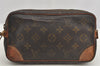 Authentic Louis Vuitton Monogram Marly Dragonne PM M51827 Clutch Hand Bag 6132I
