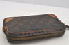 Authentic Louis Vuitton Monogram Marly Dragonne PM M51827 Clutch Hand Bag 6132I