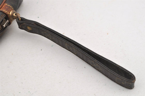 Authentic Louis Vuitton Monogram Marly Dragonne PM M51827 Clutch Hand Bag 6132I