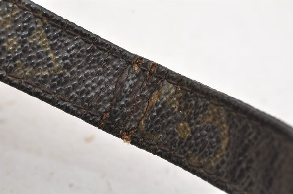 Authentic Louis Vuitton Monogram Marly Dragonne PM M51827 Clutch Hand Bag 6132I