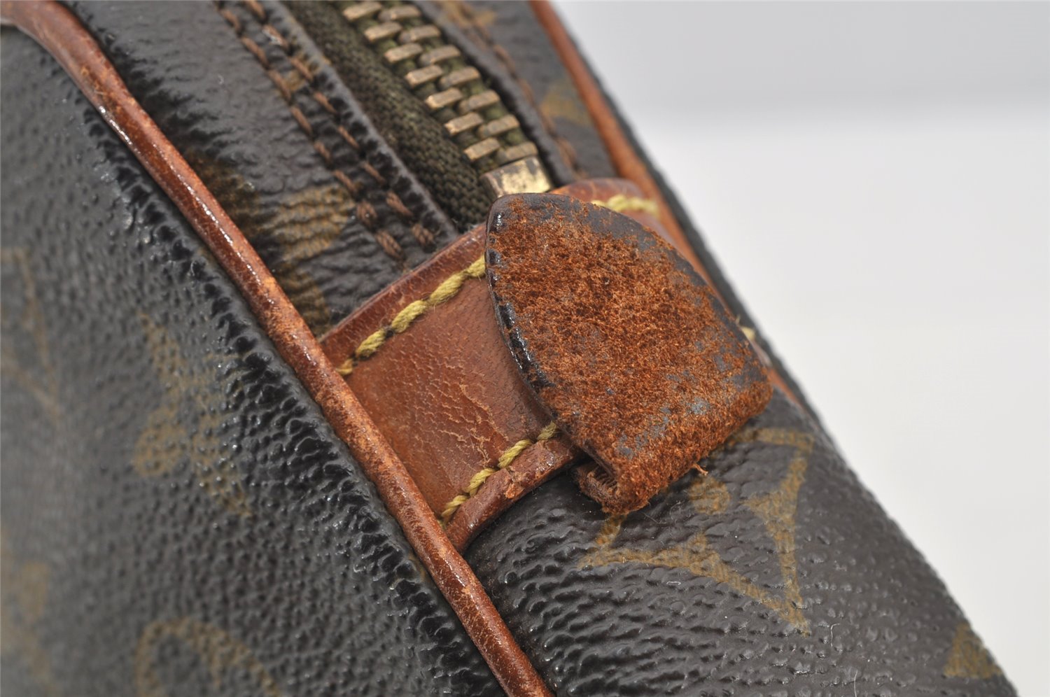 Authentic Louis Vuitton Monogram Marly Dragonne PM M51827 Clutch Hand Bag 6132I