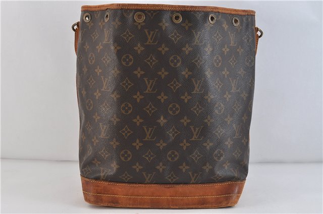 Authentic LOUIS VUITTON Monogram Noe Shoulder Bag M42224 LV 6133C