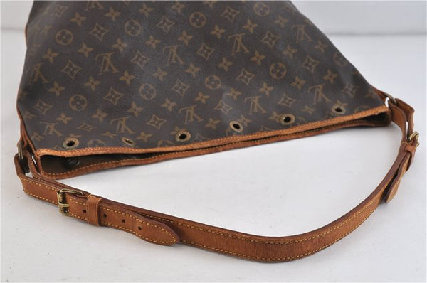 Authentic LOUIS VUITTON Monogram Noe Shoulder Bag M42224 LV 6133C