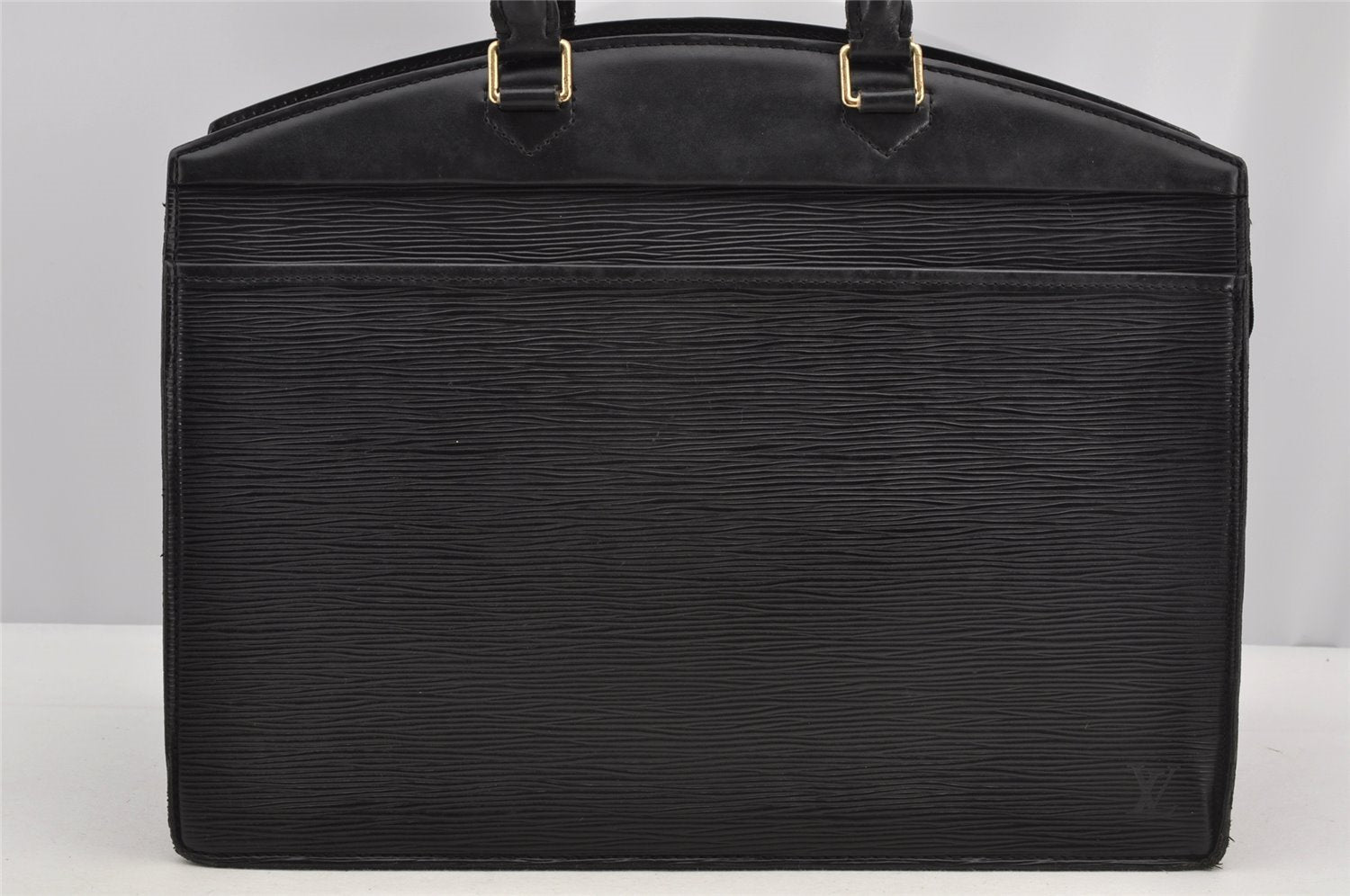 Authentic Louis Vuitton Epi Riviera Hand Bag Black M48182 LV 6133I