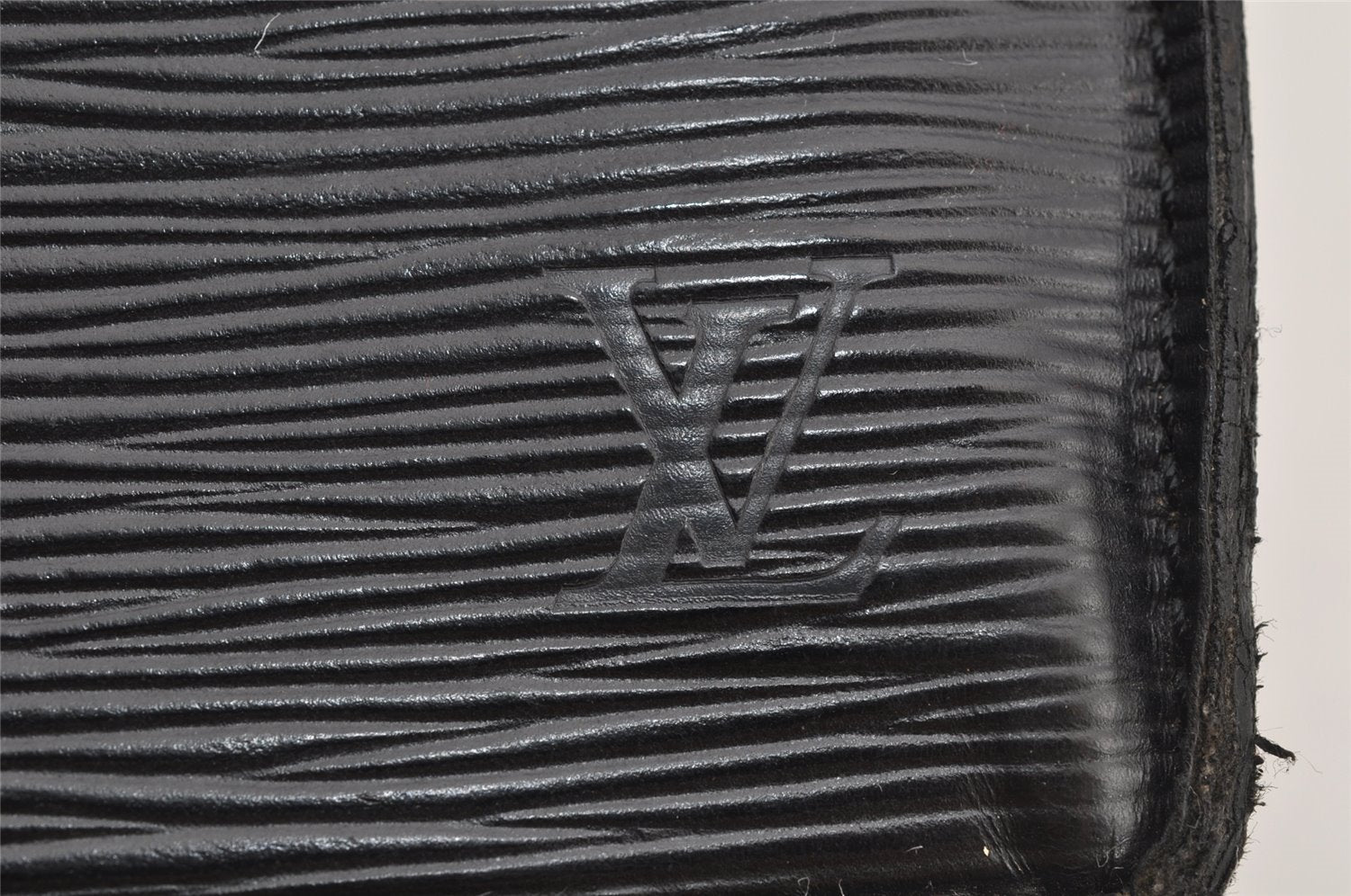 Authentic Louis Vuitton Epi Riviera Hand Bag Black M48182 LV 6133I