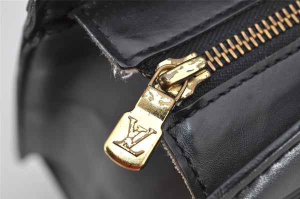 Authentic Louis Vuitton Epi Riviera Hand Bag Black M48182 LV 6133I