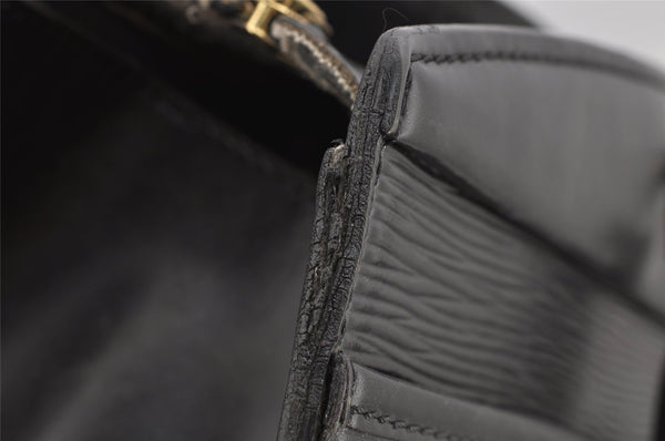 Authentic Louis Vuitton Epi Riviera Hand Bag Black M48182 LV 6133I
