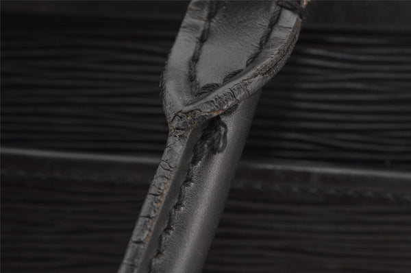 Authentic Louis Vuitton Epi Riviera Hand Bag Black M48182 LV 6133I