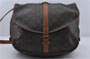Auth LOUIS VUITTON Monogram Saumur 35 Shoulder Cross Body Bag M42254 LV 6135C