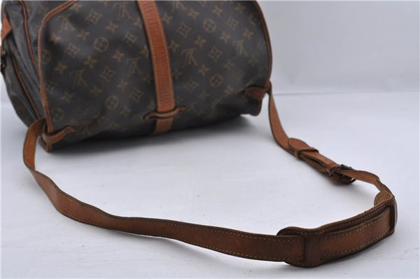 Auth LOUIS VUITTON Monogram Saumur 35 Shoulder Cross Body Bag M42254 LV 6135C