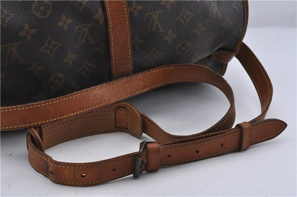 Auth LOUIS VUITTON Monogram Saumur 35 Shoulder Cross Body Bag M42254 LV 6135C