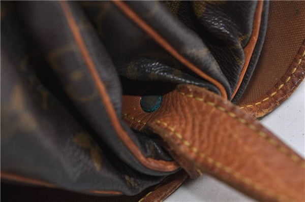 Auth LOUIS VUITTON Monogram Saumur 35 Shoulder Cross Body Bag M42254 LV 6135C