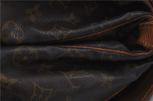 Auth LOUIS VUITTON Monogram Saumur 35 Shoulder Cross Body Bag M42254 LV 6135C
