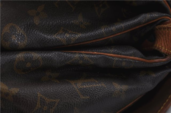 Auth LOUIS VUITTON Monogram Saumur 35 Shoulder Cross Body Bag M42254 LV 6135C