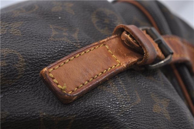 Auth LOUIS VUITTON Monogram Saumur 35 Shoulder Cross Body Bag M42254 LV 6135C