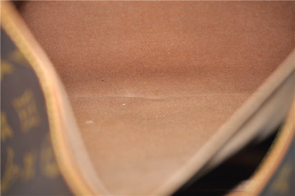 Auth LOUIS VUITTON Monogram Saumur 35 Shoulder Cross Body Bag M42254 LV 6135C