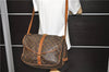 Auth LOUIS VUITTON Monogram Saumur 35 Shoulder Cross Body Bag M42254 LV 6135C