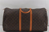 Authentic Louis Vuitton Monogram Keepall 55 Travel Boston Bag M41424 LV 6135D