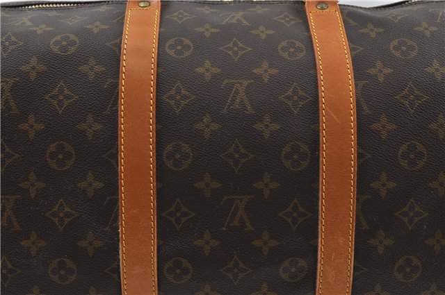 Authentic Louis Vuitton Monogram Keepall 55 Travel Boston Bag M41424 LV 6135D