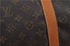 Authentic Louis Vuitton Monogram Keepall 55 Travel Boston Bag M41424 LV 6135D