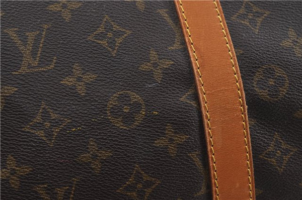 Authentic Louis Vuitton Monogram Keepall 55 Travel Boston Bag M41424 LV 6135D