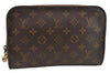 Authentic Louis Vuitton Monogram Orsay Clutch Hand Bag Purse M51790 LV 6135I