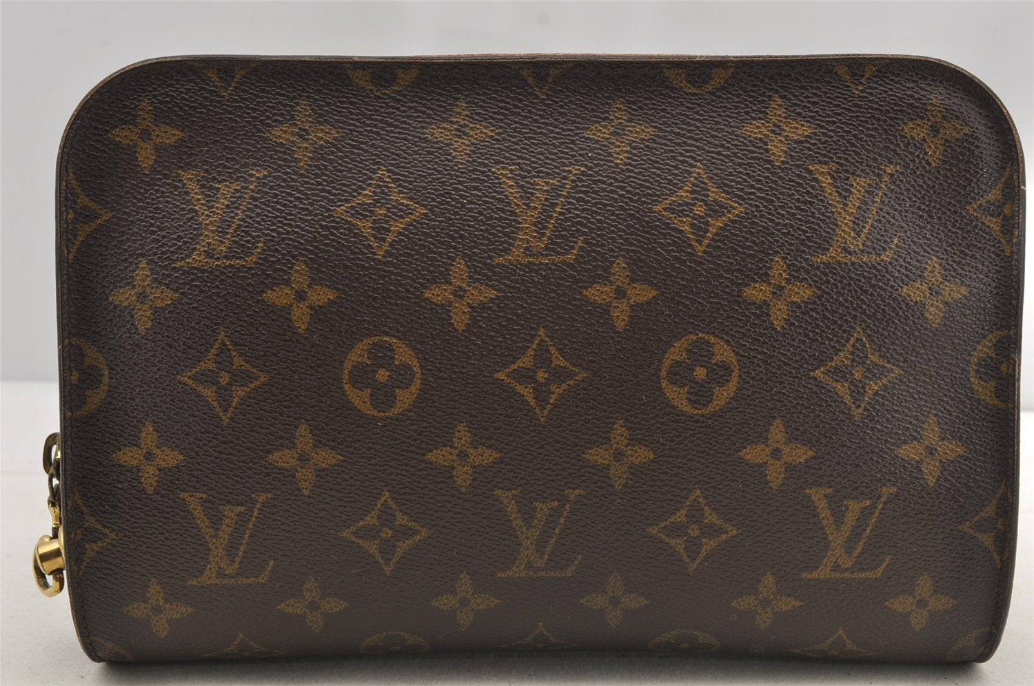 Authentic Louis Vuitton Monogram Orsay Clutch Hand Bag Purse M51790 LV 6135I
