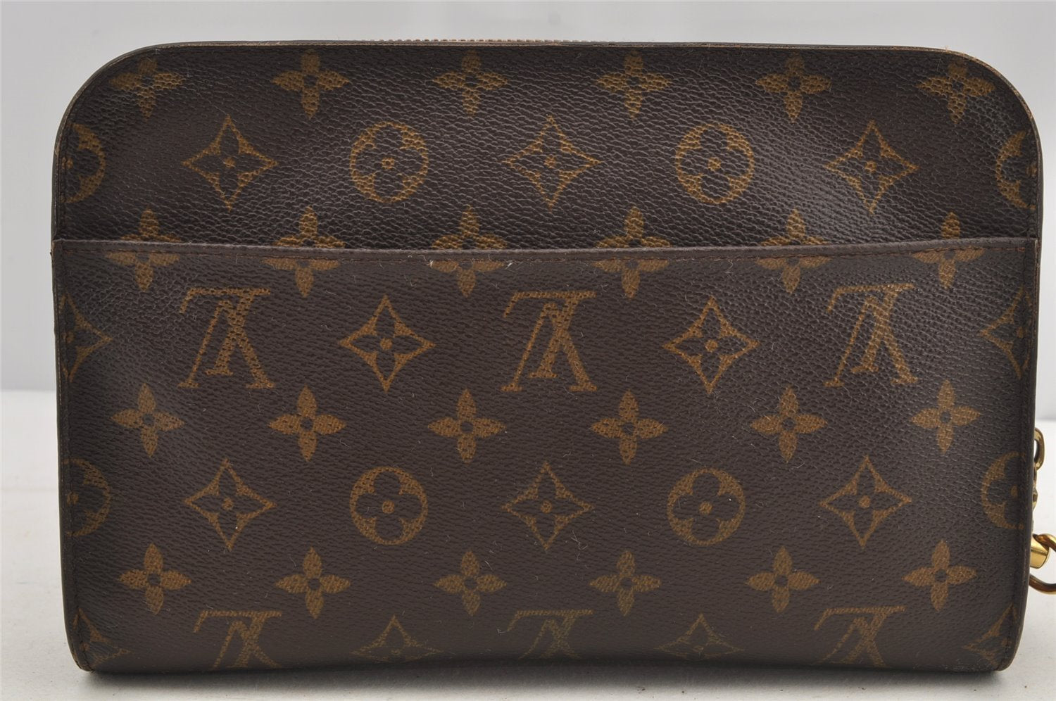 Authentic Louis Vuitton Monogram Orsay Clutch Hand Bag Purse M51790 LV 6135I