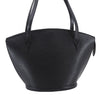 Auth Louis Vuitton Epi Saint Jacques Shopping Shoulder Bag Black M52262 LV 6136E