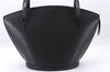 Auth Louis Vuitton Epi Saint Jacques Shopping Shoulder Bag Black M52262 LV 6136E