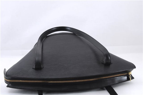 Auth Louis Vuitton Epi Saint Jacques Shopping Shoulder Bag Black M52262 LV 6136E
