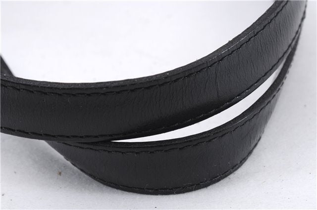 Auth Louis Vuitton Epi Saint Jacques Shopping Shoulder Bag Black M52262 LV 6136E