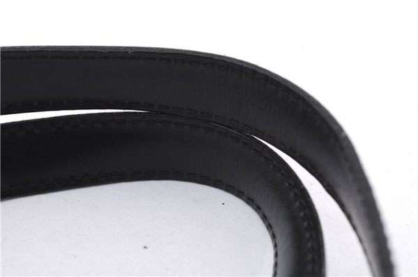 Auth Louis Vuitton Epi Saint Jacques Shopping Shoulder Bag Black M52262 LV 6136E