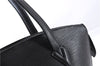 Auth Louis Vuitton Epi Saint Jacques Shopping Shoulder Bag Black M52262 LV 6136E