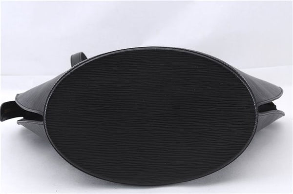 Auth Louis Vuitton Epi Saint Jacques Shopping Shoulder Bag Black M52262 LV 6136E