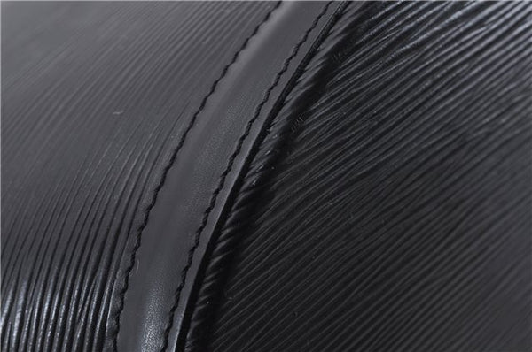 Auth Louis Vuitton Epi Saint Jacques Shopping Shoulder Bag Black M52262 LV 6136E