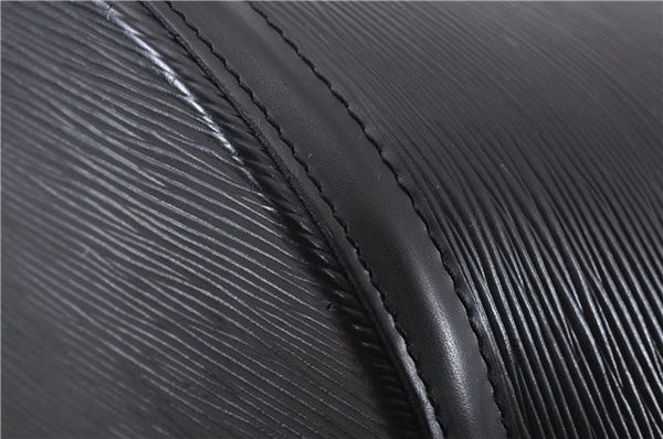 Auth Louis Vuitton Epi Saint Jacques Shopping Shoulder Bag Black M52262 LV 6136E