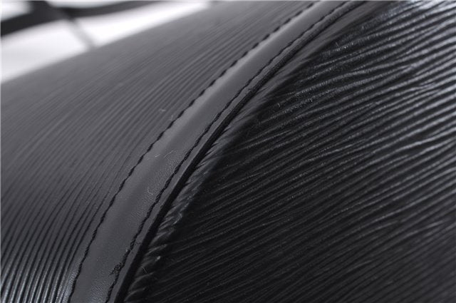 Auth Louis Vuitton Epi Saint Jacques Shopping Shoulder Bag Black M52262 LV 6136E