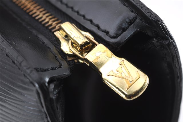 Auth Louis Vuitton Epi Saint Jacques Shopping Shoulder Bag Black M52262 LV 6136E