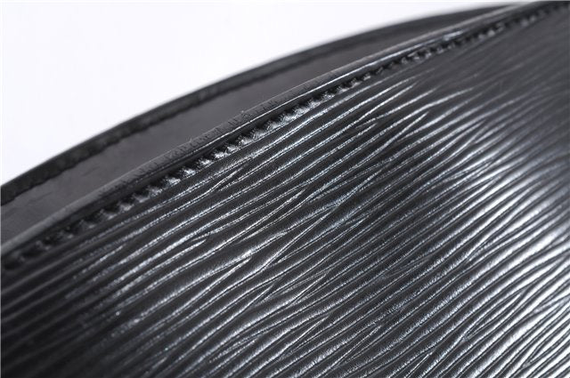 Auth Louis Vuitton Epi Saint Jacques Shopping Shoulder Bag Black M52262 LV 6136E