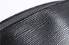 Auth Louis Vuitton Epi Saint Jacques Shopping Shoulder Bag Black M52262 LV 6136E