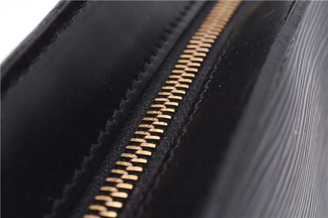 Auth Louis Vuitton Epi Saint Jacques Shopping Shoulder Bag Black M52262 LV 6136E