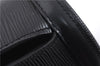 Auth Louis Vuitton Epi Saint Jacques Shopping Shoulder Bag Black M52262 LV 6136E