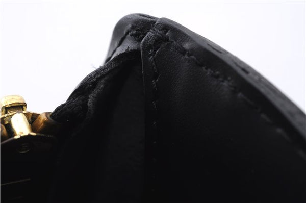 Auth Louis Vuitton Epi Saint Jacques Shopping Shoulder Bag Black M52262 LV 6136E