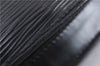 Auth Louis Vuitton Epi Saint Jacques Shopping Shoulder Bag Black M52262 LV 6136E