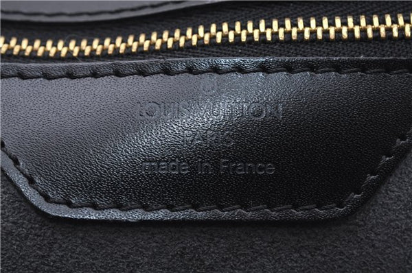 Auth Louis Vuitton Epi Saint Jacques Shopping Shoulder Bag Black M52262 LV 6136E