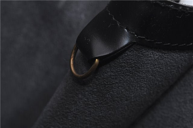 Auth Louis Vuitton Epi Saint Jacques Shopping Shoulder Bag Black M52262 LV 6136E