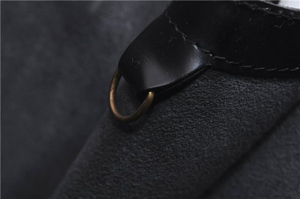 Auth Louis Vuitton Epi Saint Jacques Shopping Shoulder Bag Black M52262 LV 6136E