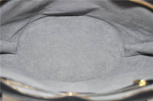 Auth Louis Vuitton Epi Saint Jacques Shopping Shoulder Bag Black M52262 LV 6136E