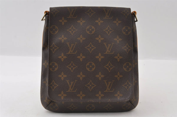 Authentic Louis Vuitton Monogram Musette Salsa Shoulder Bag Purse LV Junk 6137I